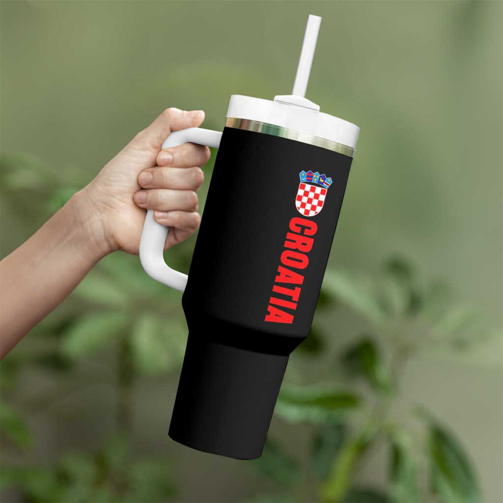 Croatia Tumbler With Handle Vintage Hrvatska Zagreb Croatian