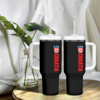 Croatia Tumbler With Handle Vintage Hrvatska Zagreb Croatian
