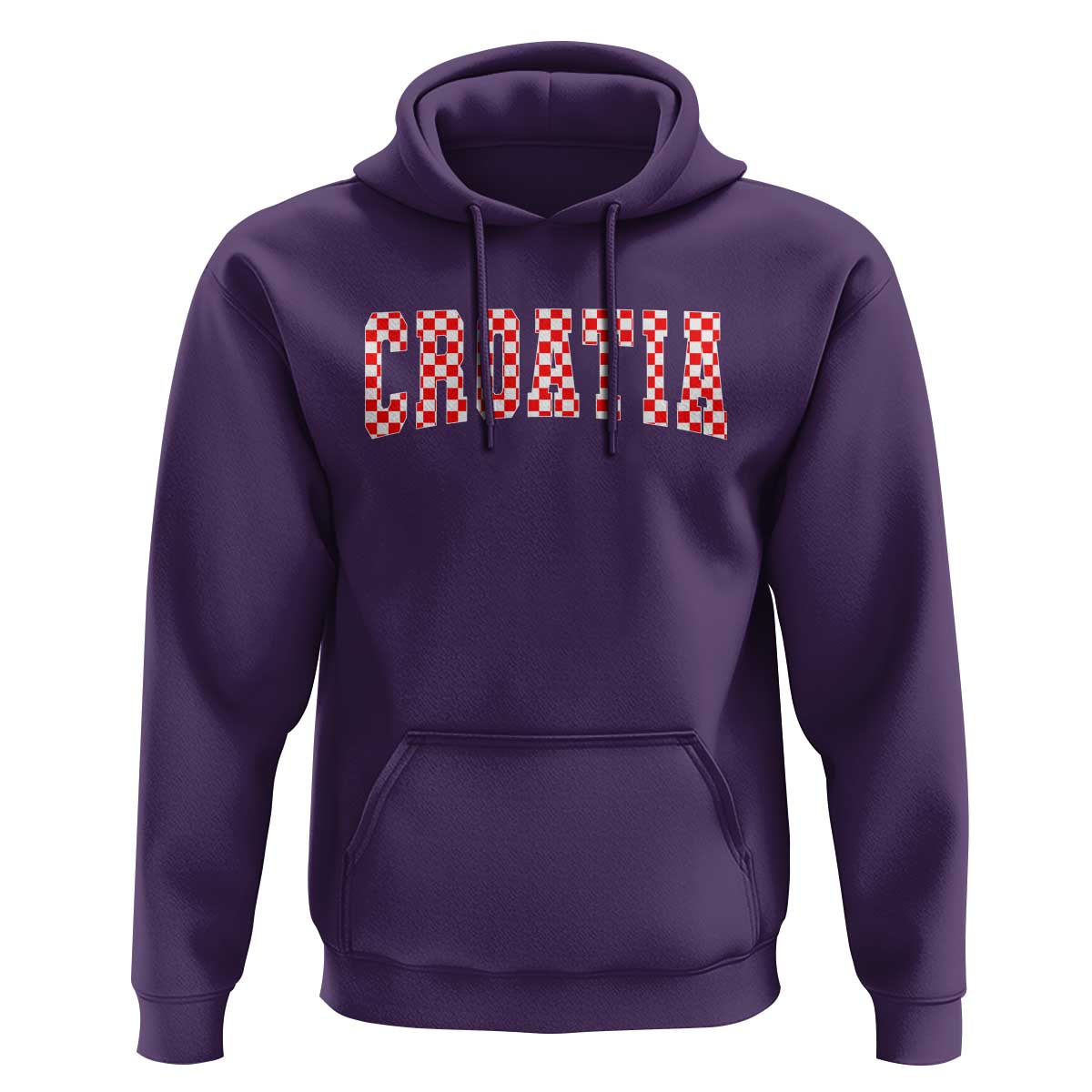 Vintage Croatia Hoodie Retro Varsity Hrvatska Flag Zagreb Croatian