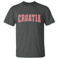 Vintage Croatia T Shirt Retro Varsity Hrvatska Flag Zagreb Croatian