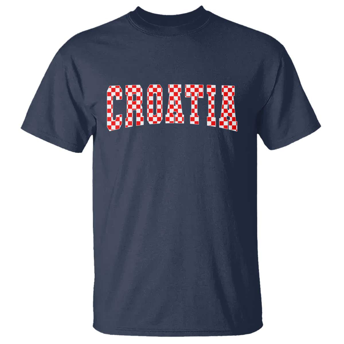 Vintage Croatia T Shirt Retro Varsity Hrvatska Flag Zagreb Croatian