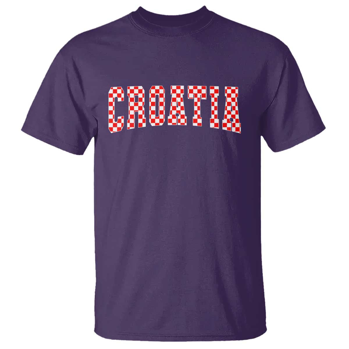 Vintage Croatia T Shirt Retro Varsity Hrvatska Flag Zagreb Croatian