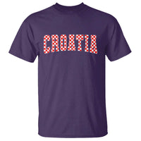 Vintage Croatia T Shirt Retro Varsity Hrvatska Flag Zagreb Croatian