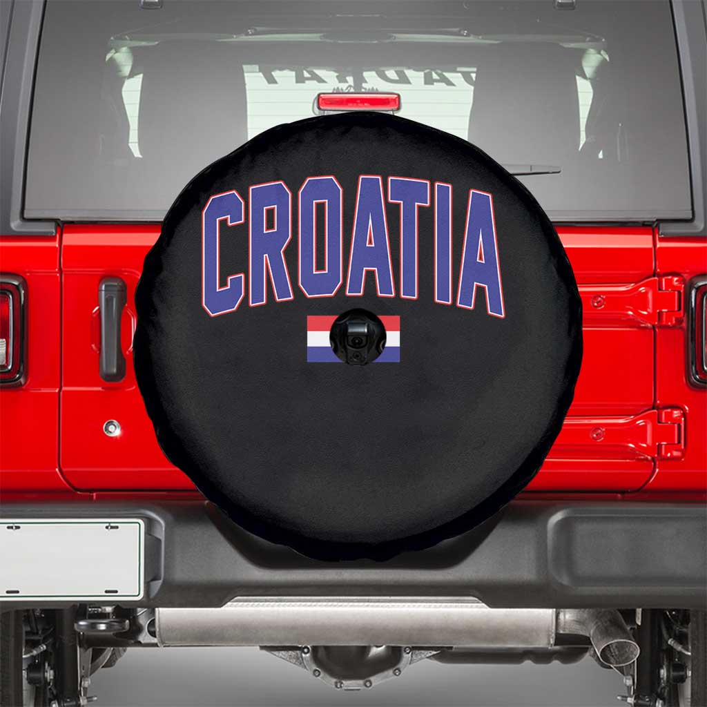 Croatia Flag Spare Tire Cover Vintage Hrvatska Flag Zagreb Croatian Jersey Retro