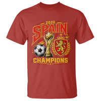 Spain Champions 2026 T Shirt Spanish Soccer Fan Graphic