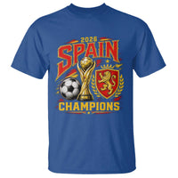 Spain Champions 2026 T Shirt Spanish Soccer Fan Graphic