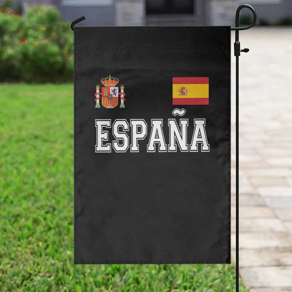 Spain Espana Garden Flag Vintage Spanish Flag Royal Crest Graphic
