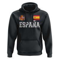 Spain Espana Hoodie Vintage Spanish Flag Royal Crest Graphic