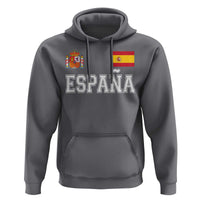 Spain Espana Hoodie Vintage Spanish Flag Royal Crest Graphic