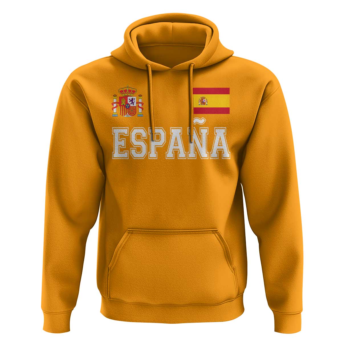 Spain Espana Hoodie Vintage Spanish Flag Royal Crest Graphic
