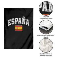 España Vintage Spanish Flag Pride Graphic Garden Flag