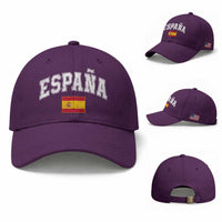 España Vintage Spanish Flag Pride Graphic Baseball Cap