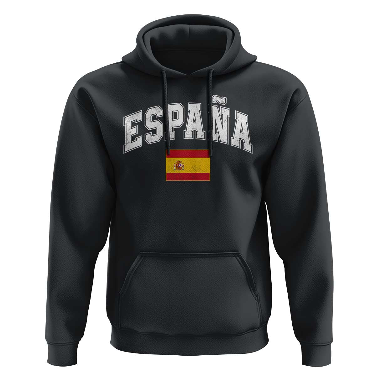 España Vintage Spanish Flag Pride Graphic Hoodie
