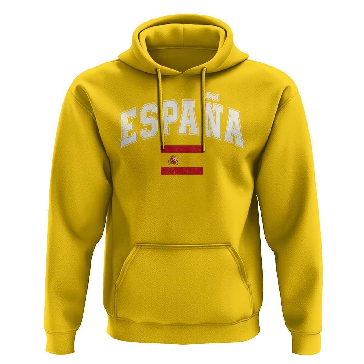 España Vintage Spanish Flag Pride Graphic Hoodie