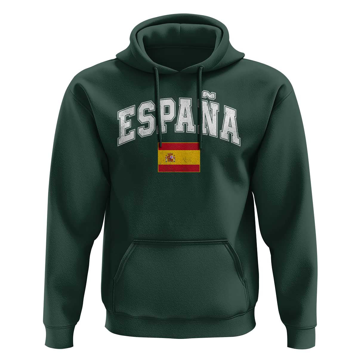 España Vintage Spanish Flag Pride Graphic Hoodie