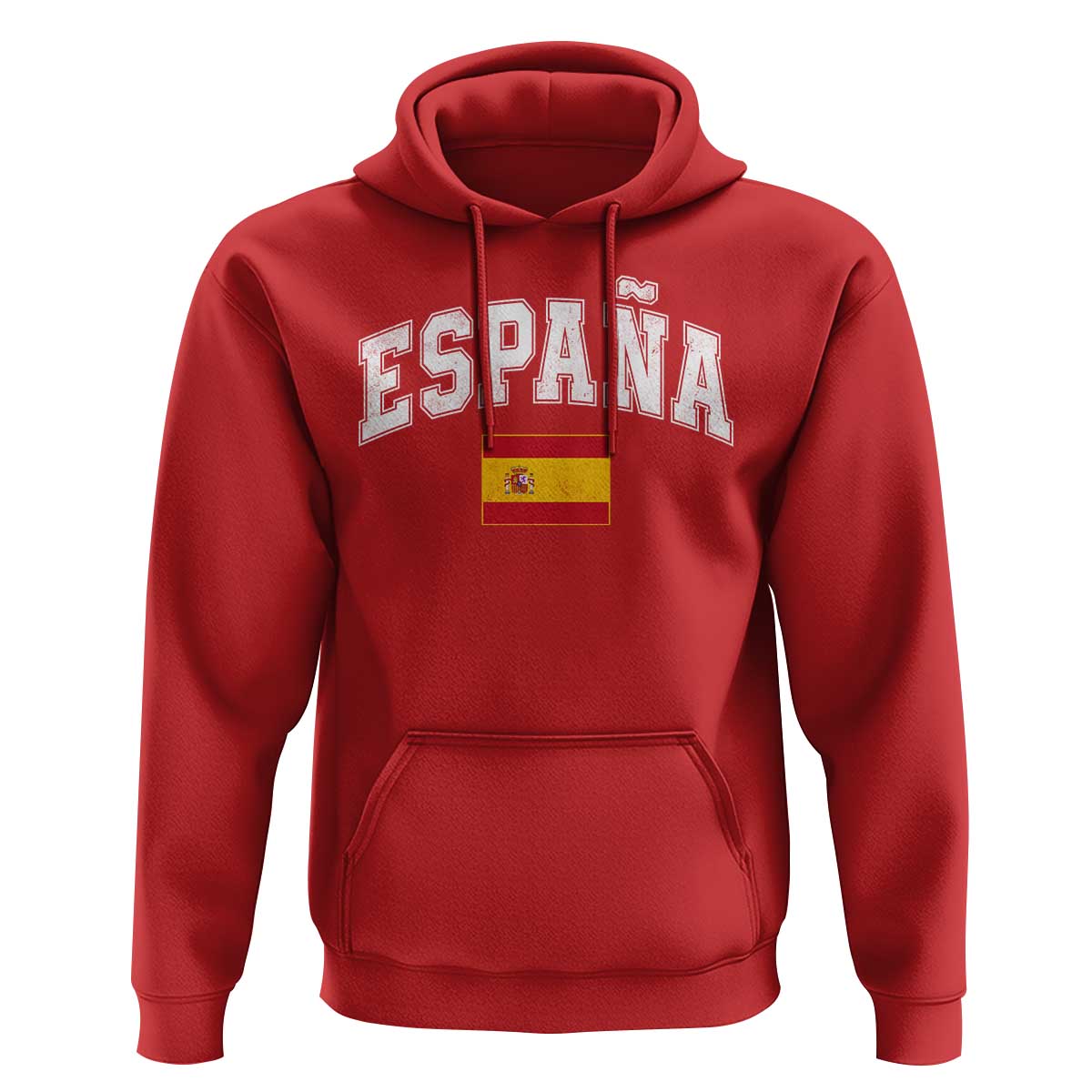 España Vintage Spanish Flag Pride Graphic Hoodie