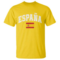 España Vintage Spanish Flag Pride Graphic T Shirt