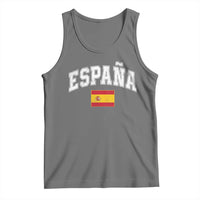 España Vintage Spanish Flag Pride Graphic Tank Top