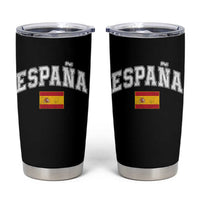 España Vintage Spanish Flag Pride Graphic Tumbler Cup
