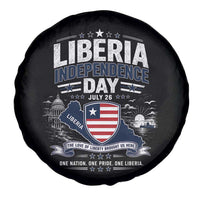 Liberia Independence Day July 26 Patriotic Pride Spare Tire Cover