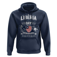 Liberia Independence Day July 26 Patriotic Pride Hoodie