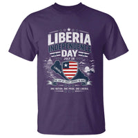 Liberia Independence Day July 26 Patriotic Pride T Shirt