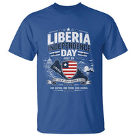 Liberia Independence Day July 26 Patriotic Pride T Shirt