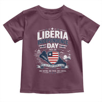 Liberia Independence Day July 26 Patriotic Pride Toddler T Shirt