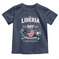 Liberia Independence Day July 26 Patriotic Pride Toddler T Shirt