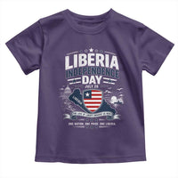 Liberia Independence Day July 26 Patriotic Pride Toddler T Shirt