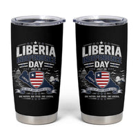 Liberia Independence Day July 26 Patriotic Pride Tumbler Cup