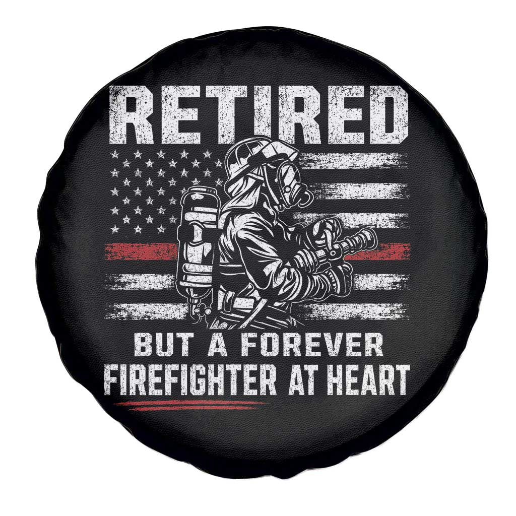 Retired Firefighter Spare Tire Cover Fireman Pride 911 Rescue Retirement Gift