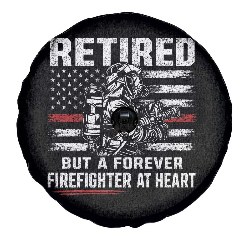 Retired Firefighter Spare Tire Cover Fireman Pride 911 Rescue Retirement Gift