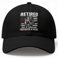Retired Firefighter Baseball Cap Fireman Pride 911 Rescue Retirement Gift