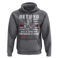 Retired Firefighter Hoodie Fireman Pride 911 Rescue Retirement Gift