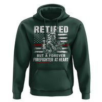 Retired Firefighter Hoodie Fireman Pride 911 Rescue Retirement Gift