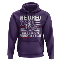 Retired Firefighter Hoodie Fireman Pride 911 Rescue Retirement Gift