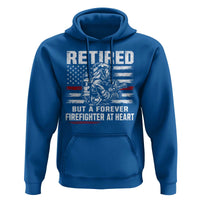Retired Firefighter Hoodie Fireman Pride 911 Rescue Retirement Gift