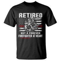 Retired Firefighter T Shirt Fireman Pride 911 Rescue Retirement Gift