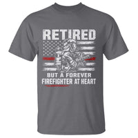 Retired Firefighter T Shirt Fireman Pride 911 Rescue Retirement Gift