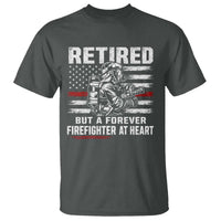 Retired Firefighter T Shirt Fireman Pride 911 Rescue Retirement Gift
