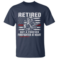 Retired Firefighter T Shirt Fireman Pride 911 Rescue Retirement Gift