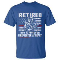 Retired Firefighter T Shirt Fireman Pride 911 Rescue Retirement Gift