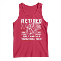 Retired Firefighter Tank Top Fireman Pride 911 Rescue Retirement Gift