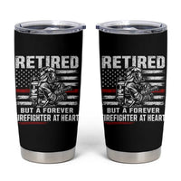 Retired Firefighter Tumbler Cup Fireman Pride 911 Rescue Retirement Gift