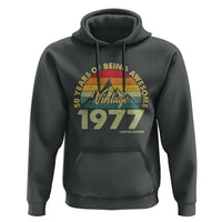 50th Birthday Hoodie Vintage 1977 Limited Edition 50 Year Old Gift