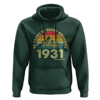 95th Birthday Hoodie Vintage 1931 Limited Edition 95 Year Old Gift