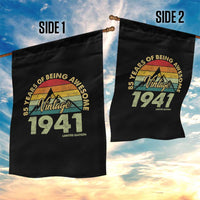 85th Birthday Garden Flag Vintage 1941 Limited Edition 85 Year Old Gift