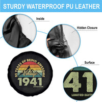 85th Birthday Spare Tire Cover Vintage 1941 Limited Edition 85 Year Old Gift