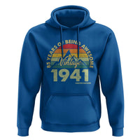 85th Birthday Hoodie Vintage 1941 Limited Edition 85 Year Old Gift